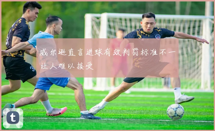 威尔逊直言进球有效判罚标准不一让人难以接受
